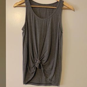 Beyond Yoga striped top